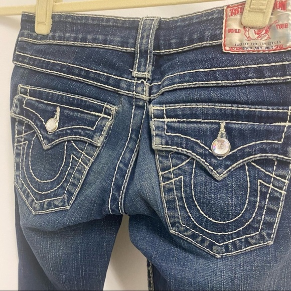 True Religion Womens Disco Julie Big T Jeans - Picture 9 of 13